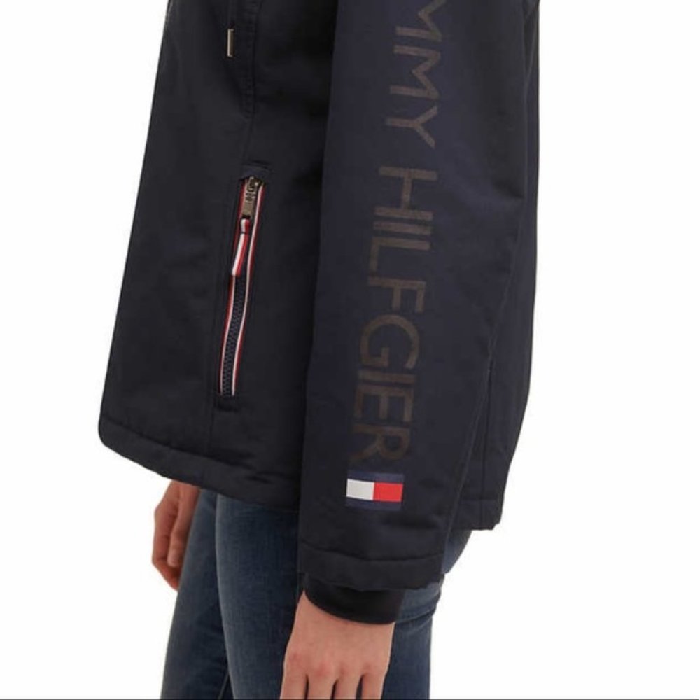 Tommy Hilfiger Ladies' Softshell Jacket NAVY - Picture 5 of 7